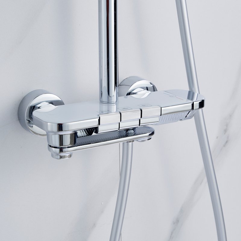 Душевая система Shevanik S9436, хром