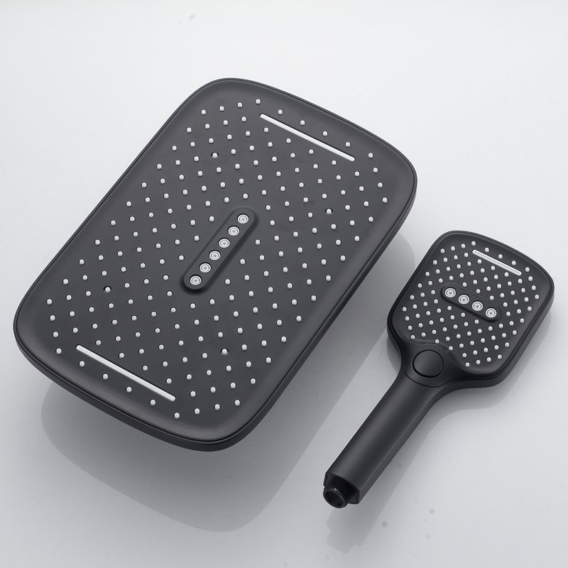 Душевая система встраиваемая Shevanik S4035H, черный