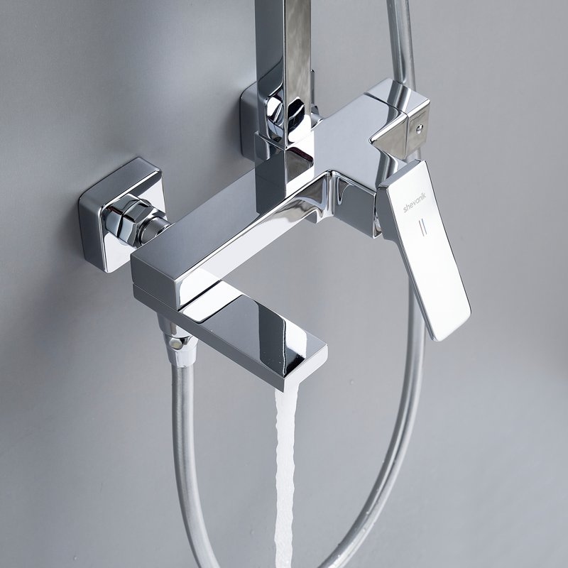 Душевая система Shevanik S8936H, черный