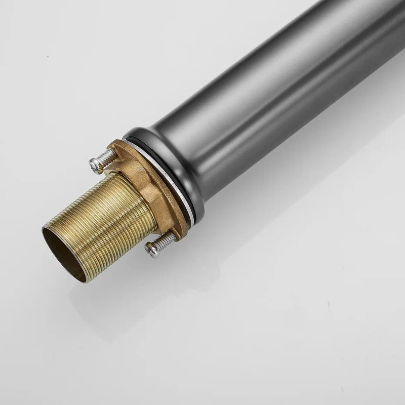 Смеситель для раковины Shevanik S8311T, оружейная сталь