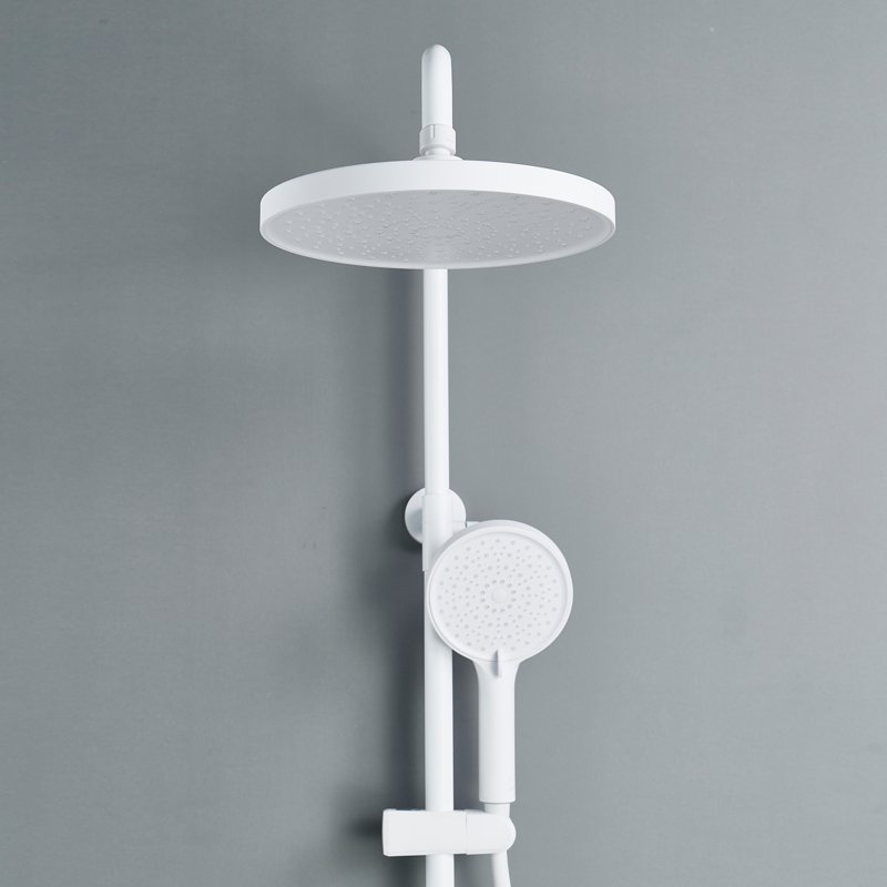 Душевая система Shevanik S8336T, оружейная сталь