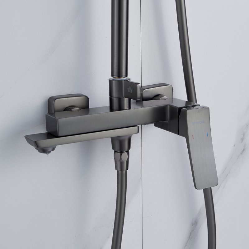 Душевая система Shevanik S9336, хром