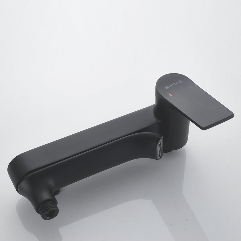 Смеситель для ванны Shevanik S4102H, черный