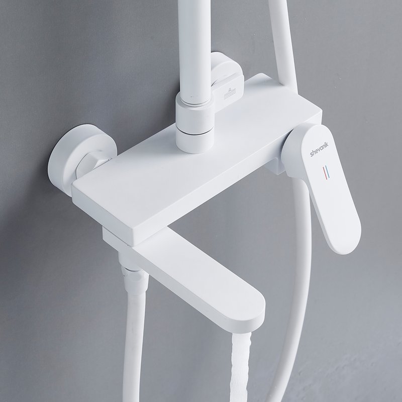 Душевая система Shevanik S8736H, черный