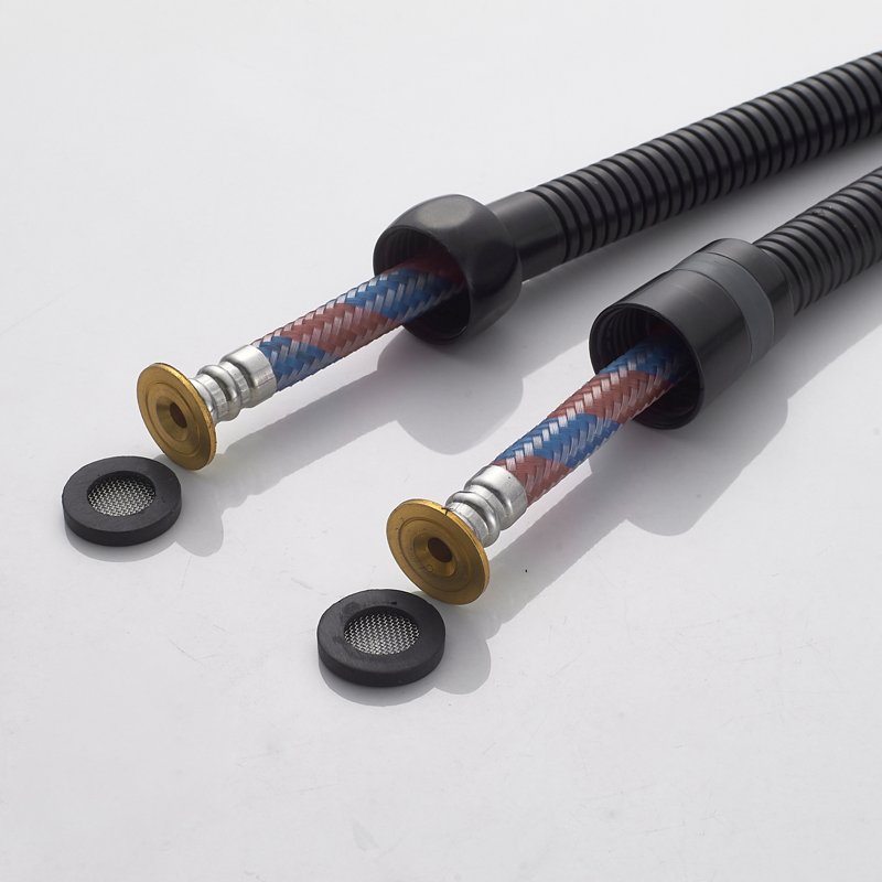 Гигиенический душ со смесителем Shevanik S9905H-1, черный