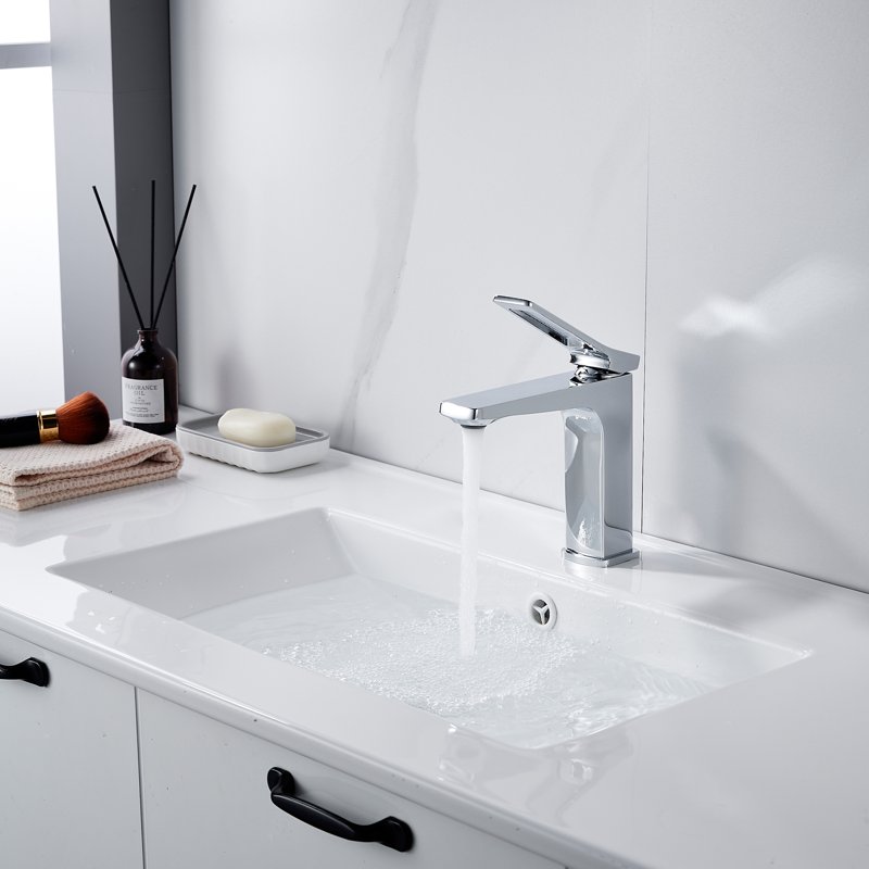 Смеситель для раковины Shevanik S4601, хром