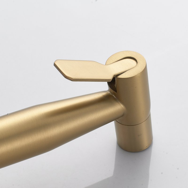 Гигиенический душ со смесителем Shevanik S127T, оружейная сталь