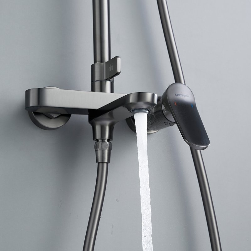 Душевая система Shevanik S8536, хром