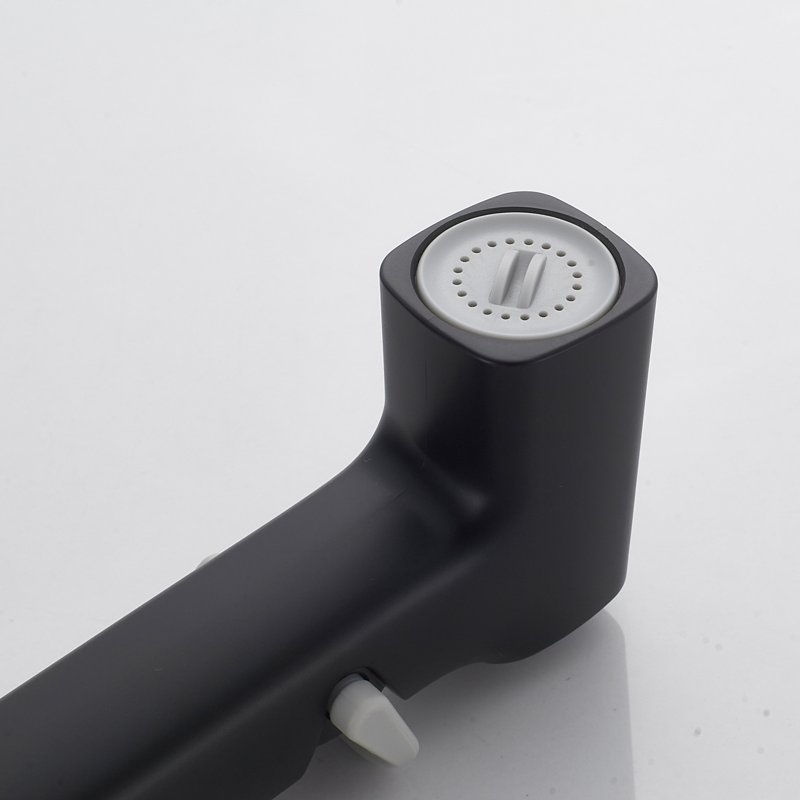 Гигиенический душ со смесителем Shevanik S8505T-1, оружейная сталь