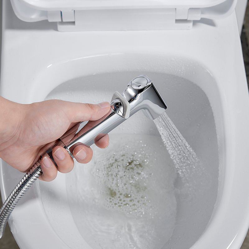 Гигиенический душ со смесителем Shevanik S6805H-1, черный