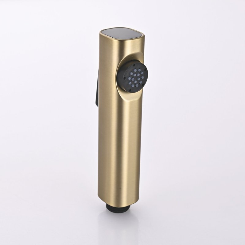 Гигиенический душ со смесителем Shevanik S137T, оружейная сталь