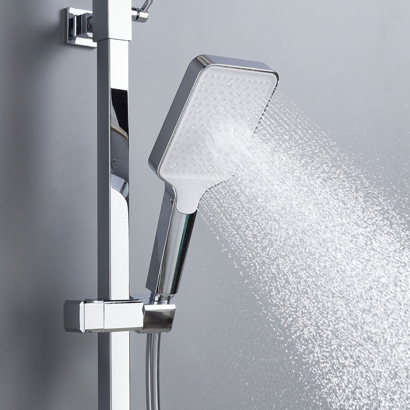 Душевая система Shevanik S8936H, черный