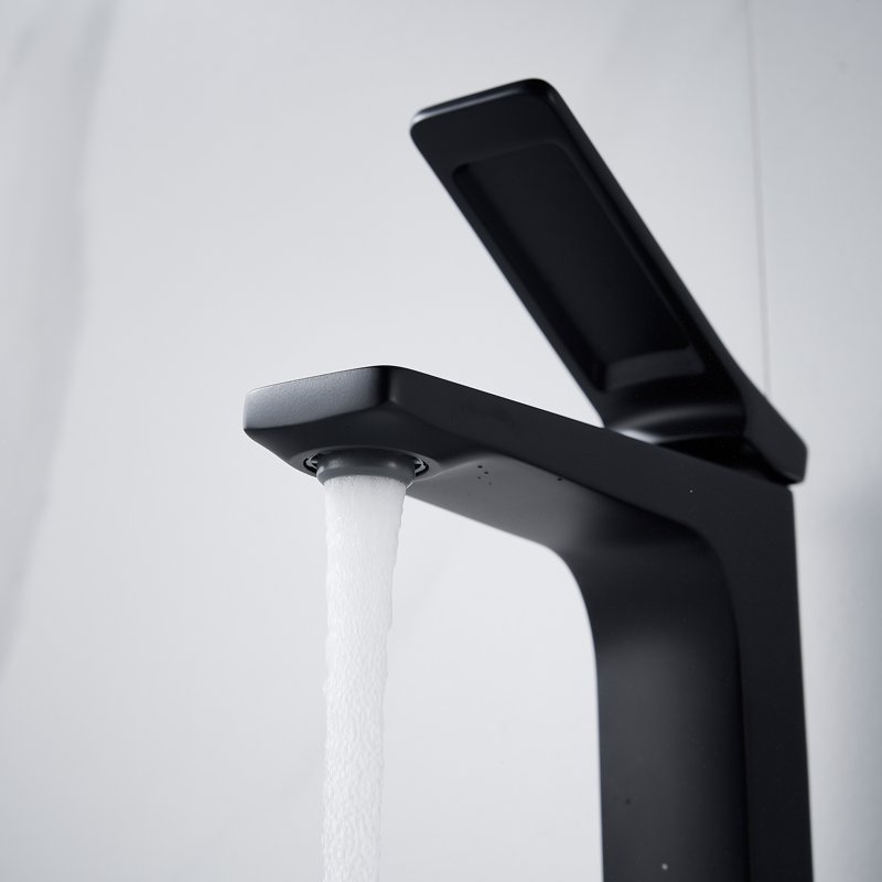 Смеситель для раковины Shevanik S4601H, черный