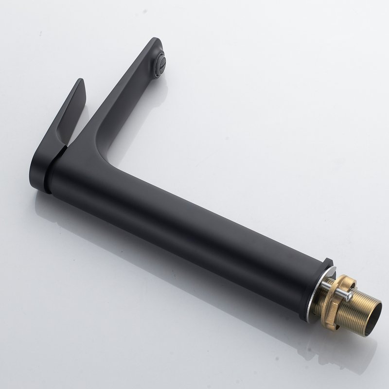 Смеситель для раковины высокий Shevanik S4211H, черный