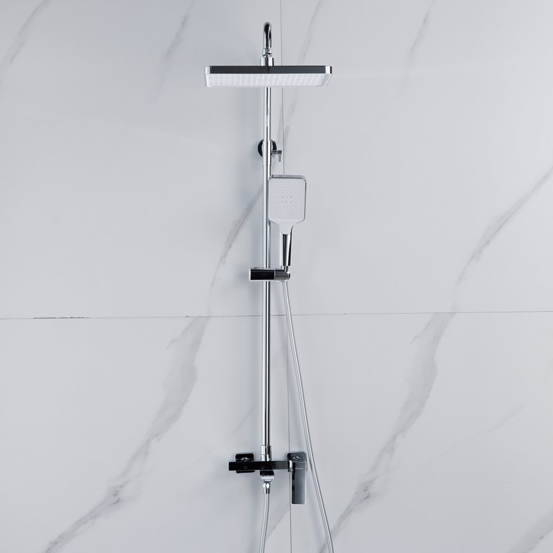 Душевая система Shevanik S9036H, черный