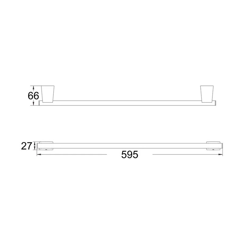 Полотенцедержатель Shevanik SG5717C, белый