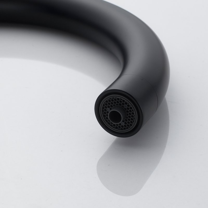 Смеситель для кухни с подключением фильтра Shevanik S428H, черный