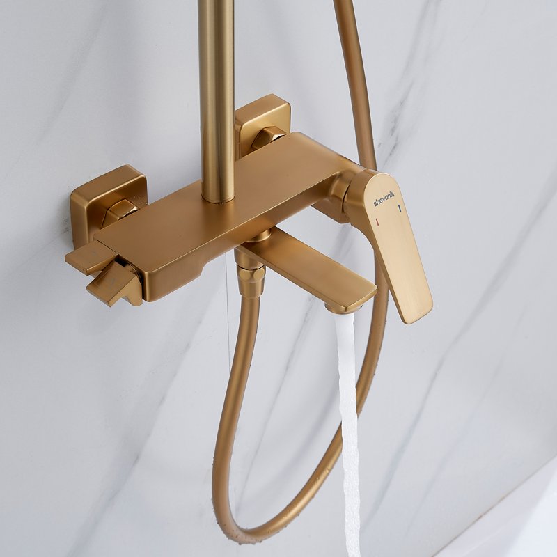 Душевая система Shevanik S8336, хром