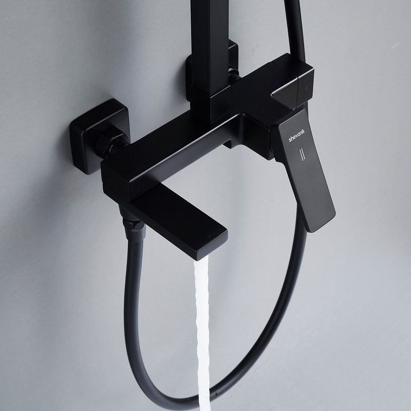 Душевая система Shevanik S9036, хром