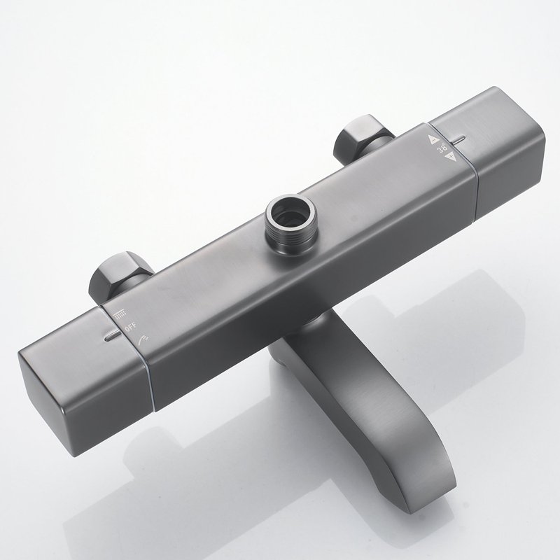 Душевая система Shevanik S8036H, черный