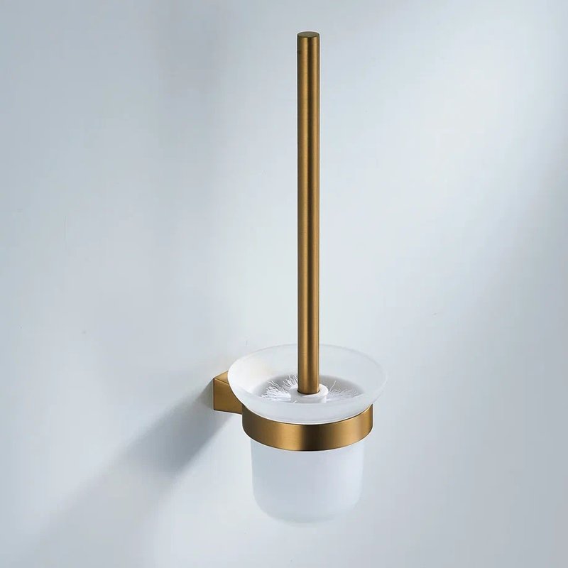 Ершик для унитаза Shevanik SG5700G, золотой сатин