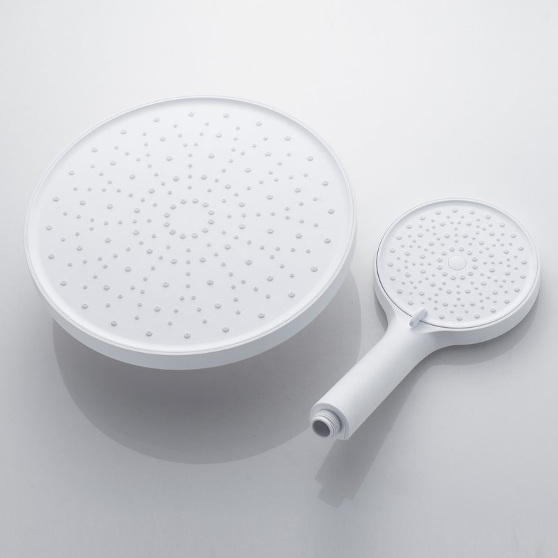 Душевая система Shevanik S8336T, оружейная сталь