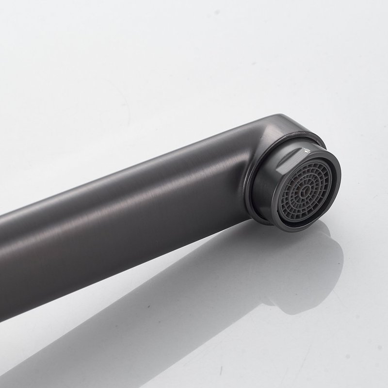 Смеситель для ванны Shevanik S6222T, оружейная сталь