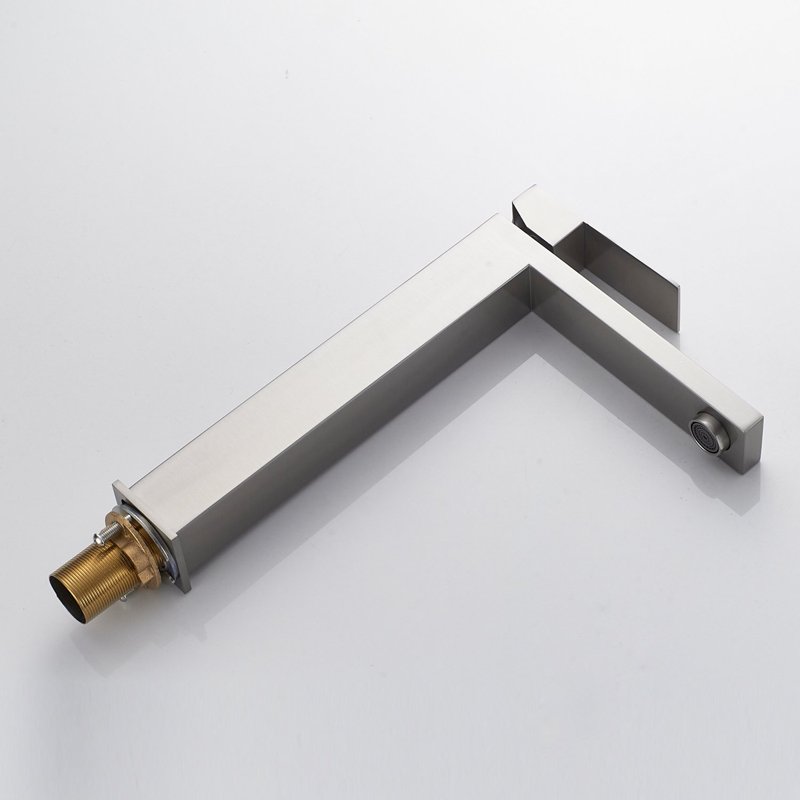 Смеситель для раковины высокий Shevanik S7011L, сатин