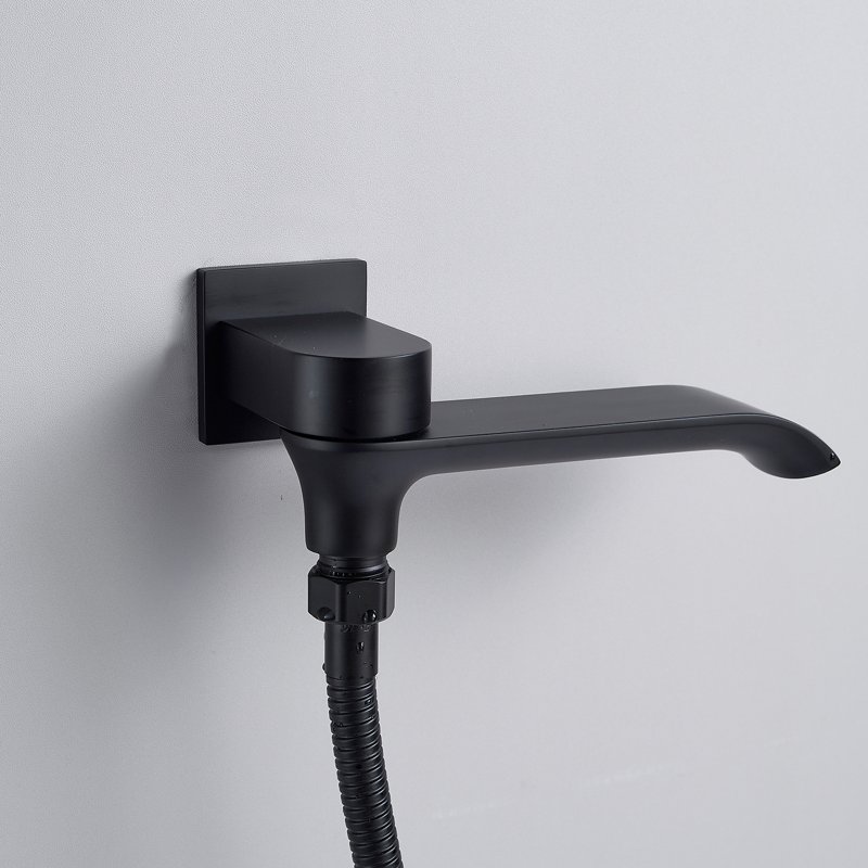 Душевая система встраиваемая Shevanik S4135H, черный