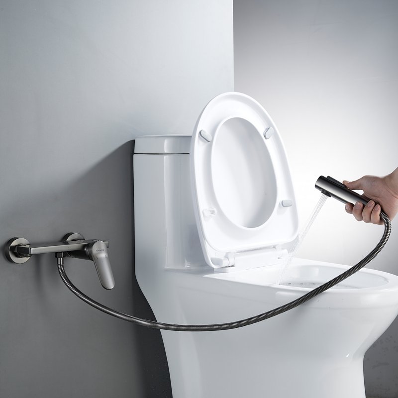 Гигиенический душ со смесителем Shevanik S4005-1, хром