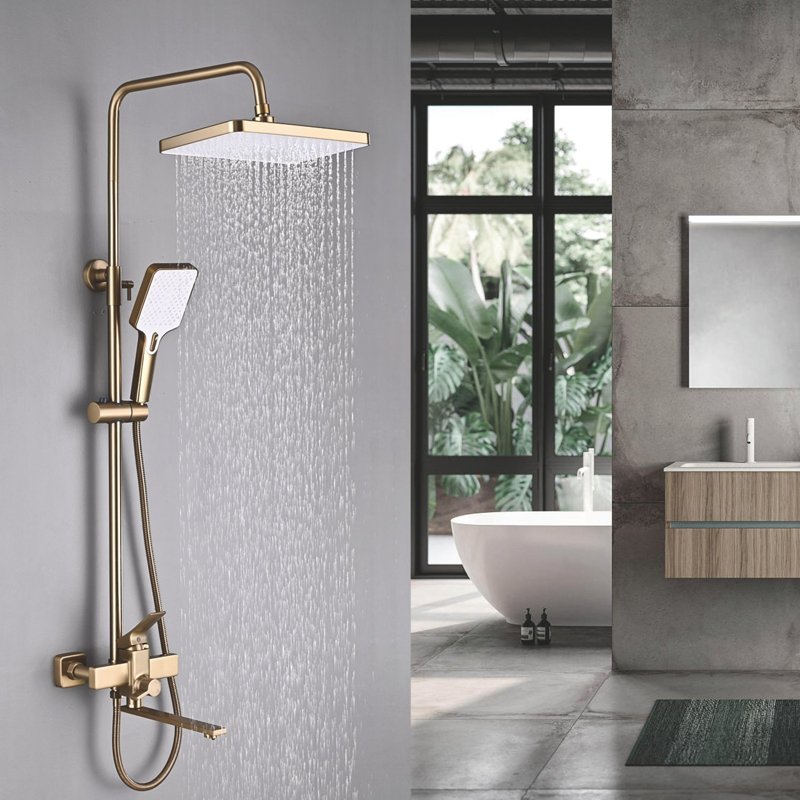 Душевая система Shevanik S8136, хром