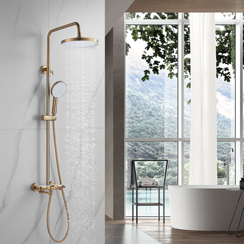 Душевая система Shevanik S9636, хром