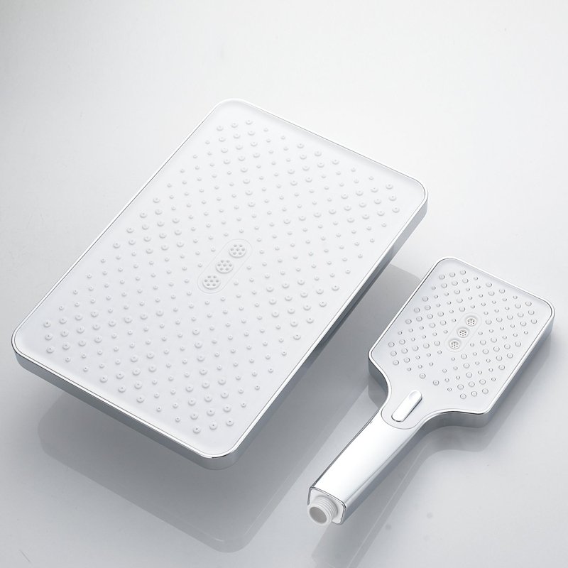 Душевая система Shevanik S6036H, черный/хром