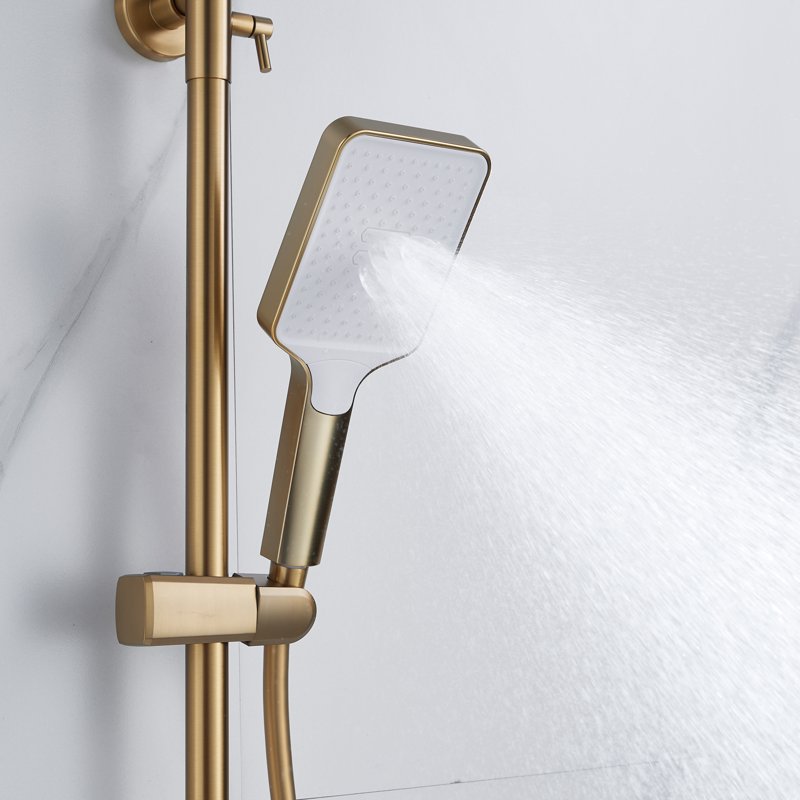 Душевая система Shevanik S9136H, черный