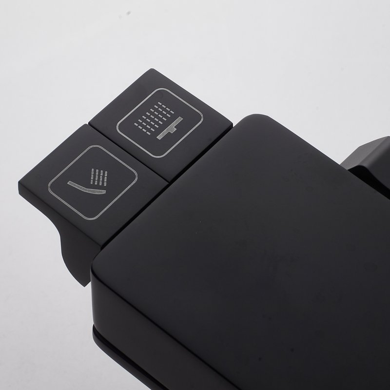 Душевая система Shevanik S8236H, черный