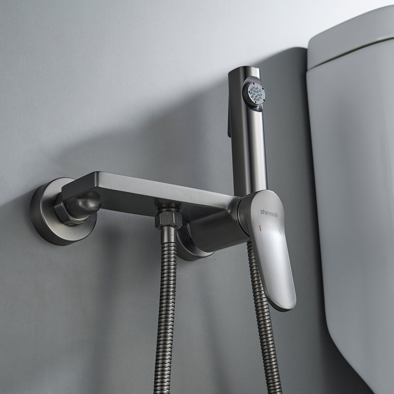 Гигиенический душ со смесителем Shevanik S4005-1, хром
