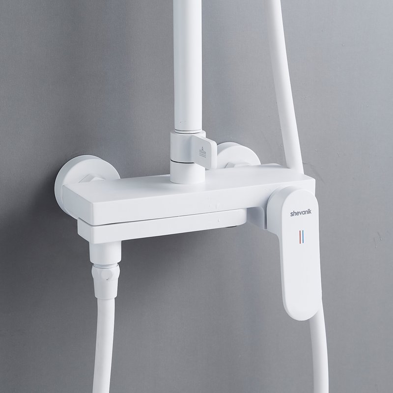 Душевая система Shevanik S8736H, черный