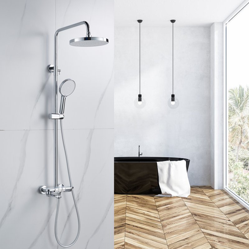 Душевая система Shevanik S9436, хром