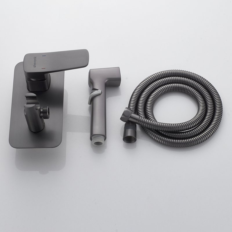 Гигиенический душ со смесителем Shevanik S9905-1, хром