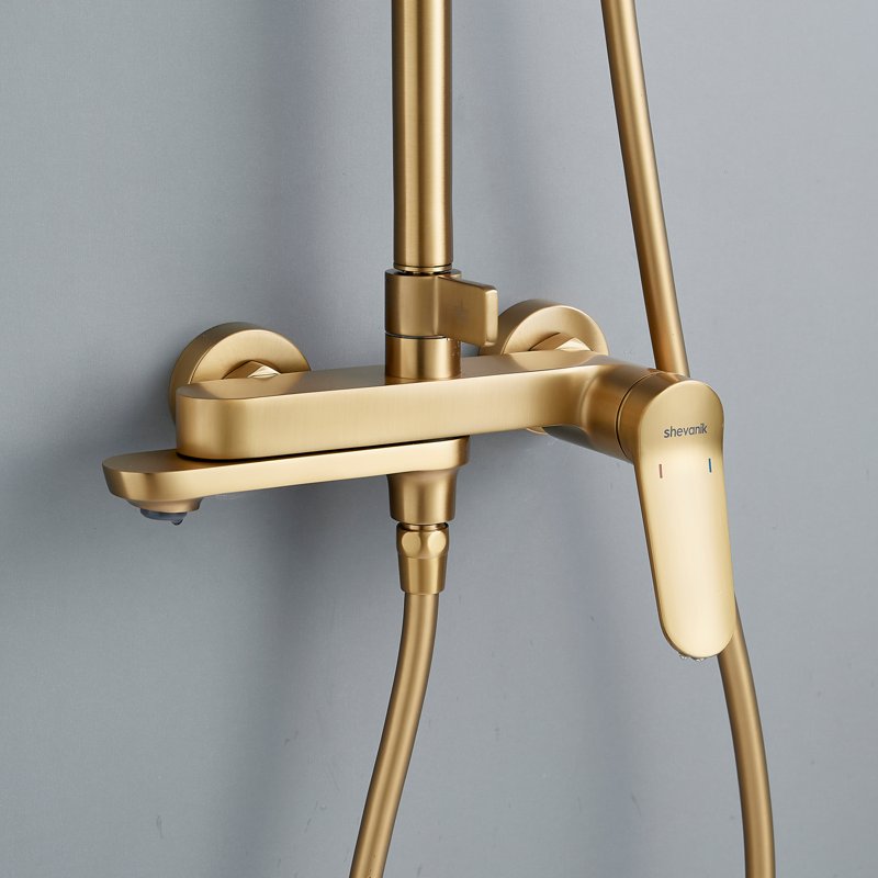 Душевая система Shevanik S8436, хром