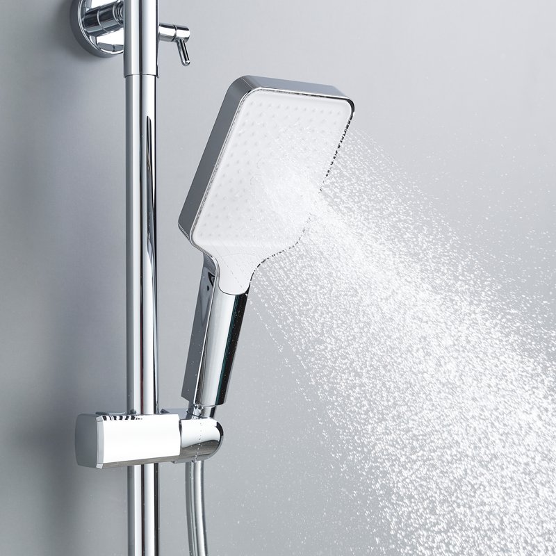 Душевая система Shevanik S8636, хром