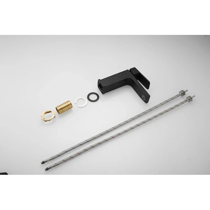 Смеситель для раковины Shevanik S9701H, черный