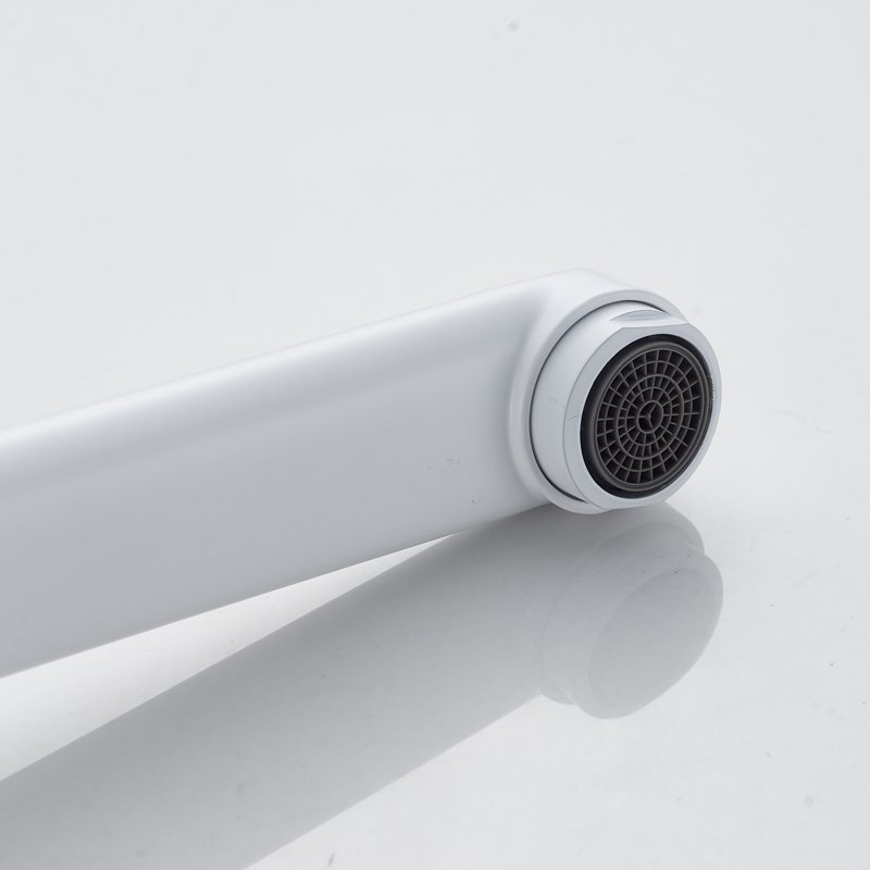 Смеситель для ванны Shevanik S4322C, белый