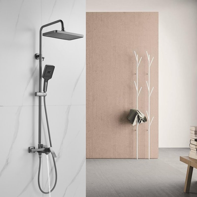 Душевая система Shevanik S9336, хром