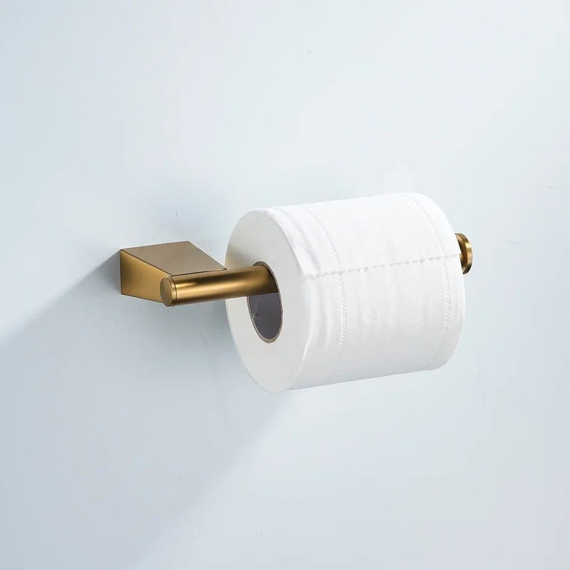 Держатель для туалетной бумаги Shevanik SG5715G, золотой сатин