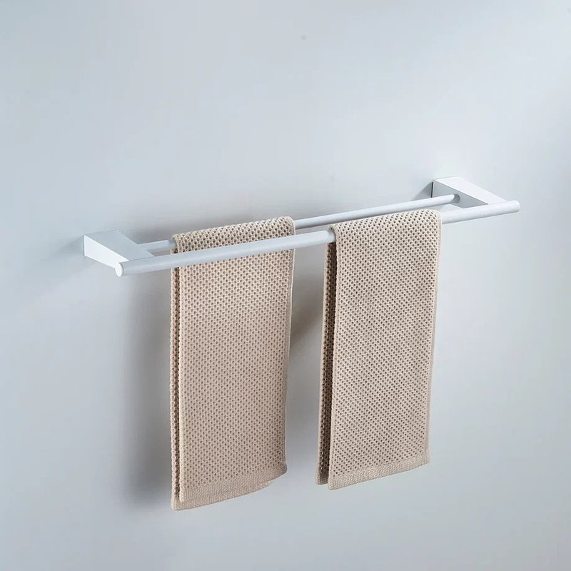 Полотенцедержатель двойной Shevanik SG5727C, белый