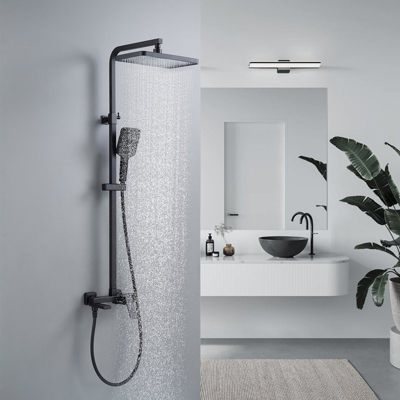 Душевая система Shevanik S9036, хром