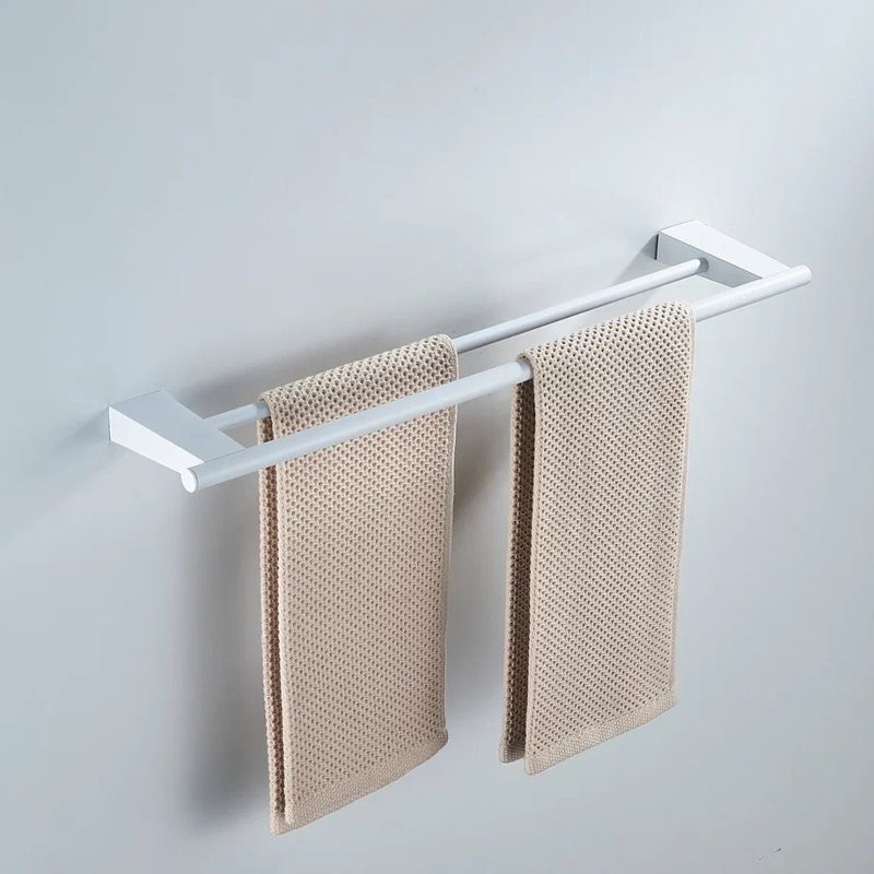 Полотенцедержатель двойной Shevanik SG5727C, белый