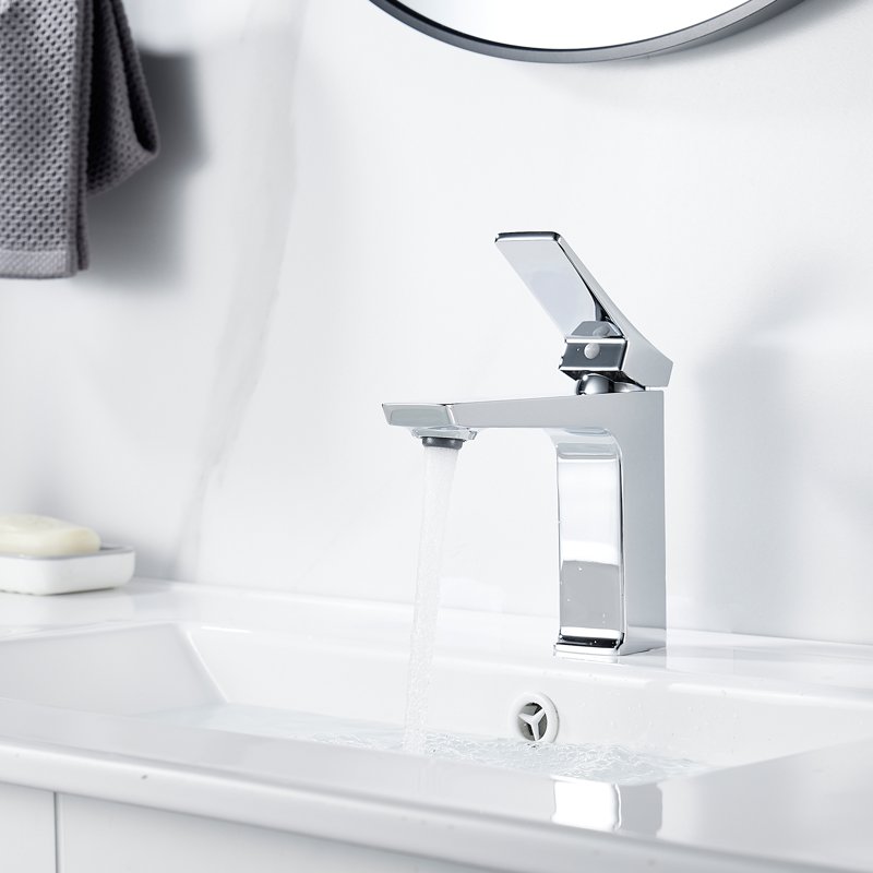 Смеситель для раковины Shevanik S4401, хром