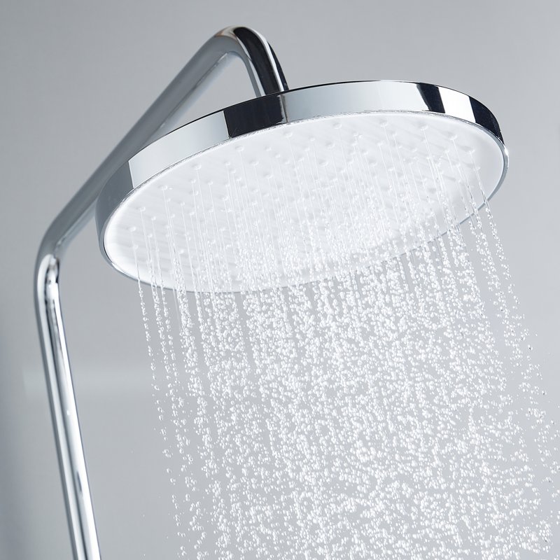 Душевая система Shevanik S8336H, черный